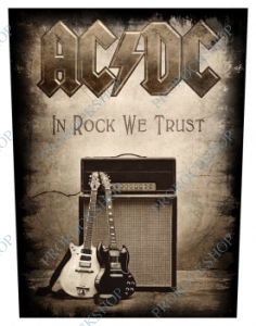 nášivka na záda AC/DC - In Rock We Trust