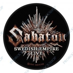 nášivka Sabaton - Swedish Empire Live