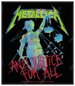 nášivka Metallica - And Justice For All