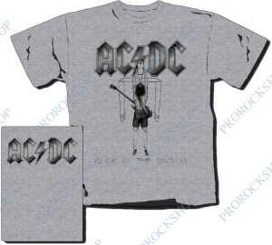 šedivé pánské triko AC/DC - Flick Of The Switch