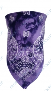 šátek bandana fialová batik