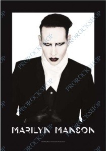plakát, vlajka Marilyn Manson
