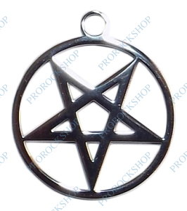 přívěsek z oceli Pentagram