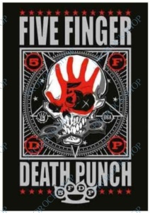 plakát, vlajka Five Finger Death Punch