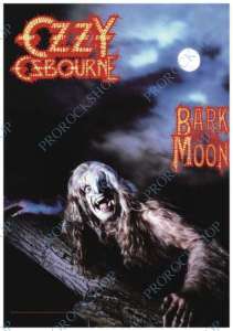 plakát, vlajka Ozzy Osbourne - Bark at the Moon