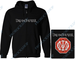 mikina s kapucí a zipem Dream Theater - Logo