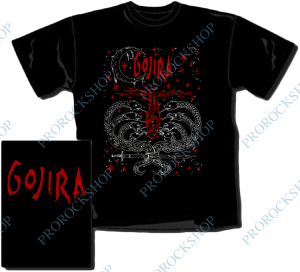 triko Gojira - red logo