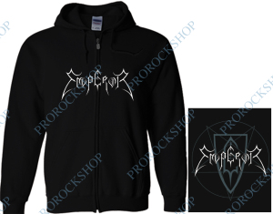 mikina s kapucí a zipem Emperor - Logo