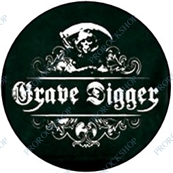 placka, odznak Grave Digger