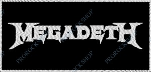 nášivka Megadeth - logo