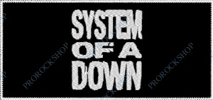 nášivka System Of A Down - logo