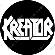 placka, odznak Kreator - white logo
