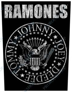 nášivka na záda Ramones - Classic Seal