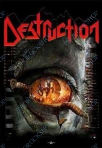 plakát, vlajka Destruction