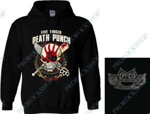 mikina s kapucí Five Finger Death Punch - Got Your Six II