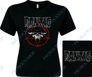 dámské triko Danzig - pentagram