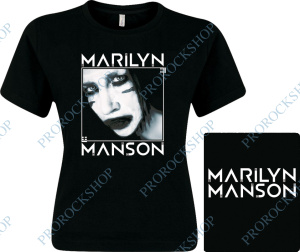dámské triko Marilyn Manson - head II