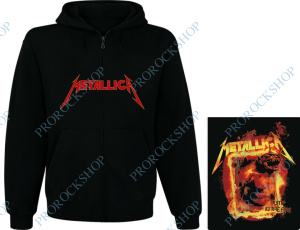mikina s kapucí a zipem Metallica - Jump In The Fire