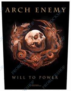 nášivka na záda, zádovka Arch Enemy - Will To Power