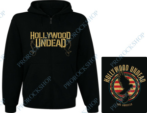 mikina s kapucí a zipem Hollywood Undead - Los Angeles