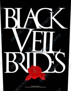 nášivka na záda Black Veil Brides - Rose