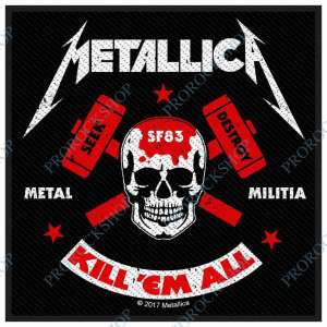 nášivka Metallica - Metal Militia