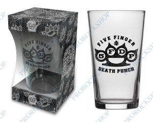 sada sklenic na pivo Five Finger Death Punch - Knuckle Logo