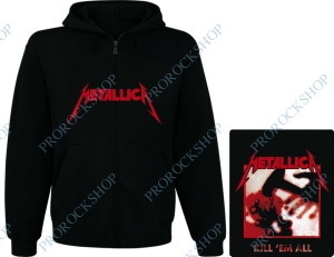 mikina s kapucí a zipem Metallica - Kill Em All