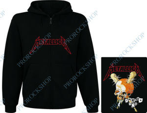 mikina s kapucí a zipem Metallica - Damage Inc.