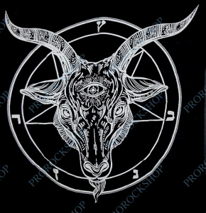 klasický šátek Baphomet II