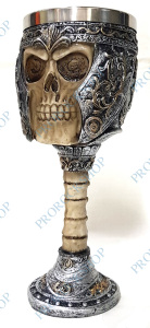 pohár na víno Skeleton Knight
