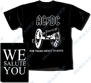 triko AC/DC - For Those About To Rock II