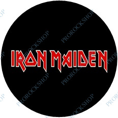 placka, odznak Iron Maiden - logo