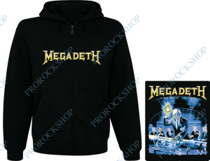 mikina s kapucí a zipem Megadeth - Rust In Peace