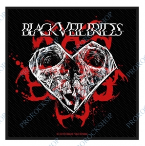 nášivka Black Veil Brides - Skull Heart