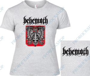 šedivé dámské triko Behemoth