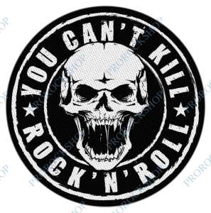 nášivka lebka - You can t kill Rock n Roll