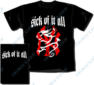 triko Sick Of It All - logo