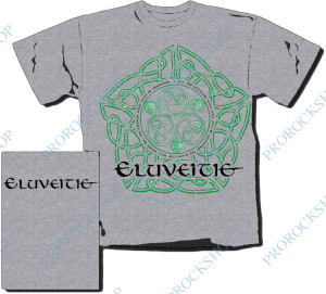 šedivé pánské triko Eluveitie - logo