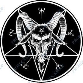 placka, odznak Baphomet