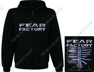 mikina s kapucí a zipem Fear Factory - Demanufacture