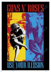 plakát, vlajka Guns N Roses - Use your Illusion