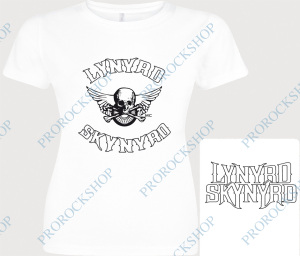 bílé dámské triko Lynyrd Skynyrd
