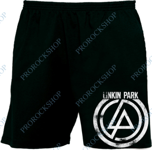 bermudy, kraťasy Linkin Park - white logo