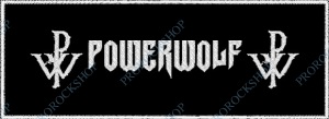 nášivka nápis Powerwolf