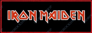 nášivka nápis Iron Maiden
