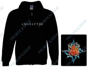 mikina s kapucí a zipem Amaranthe Logo