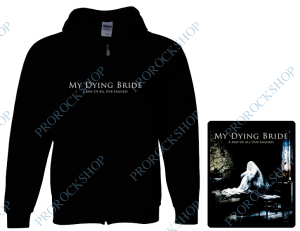mikina s kapucí a zipem My Dying Bride - A Map Of All Your Failures