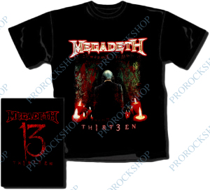triko Megadeth - Thirteen 13