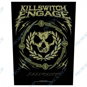 nášivka na záda Killswitch Engage - Skull Wreath